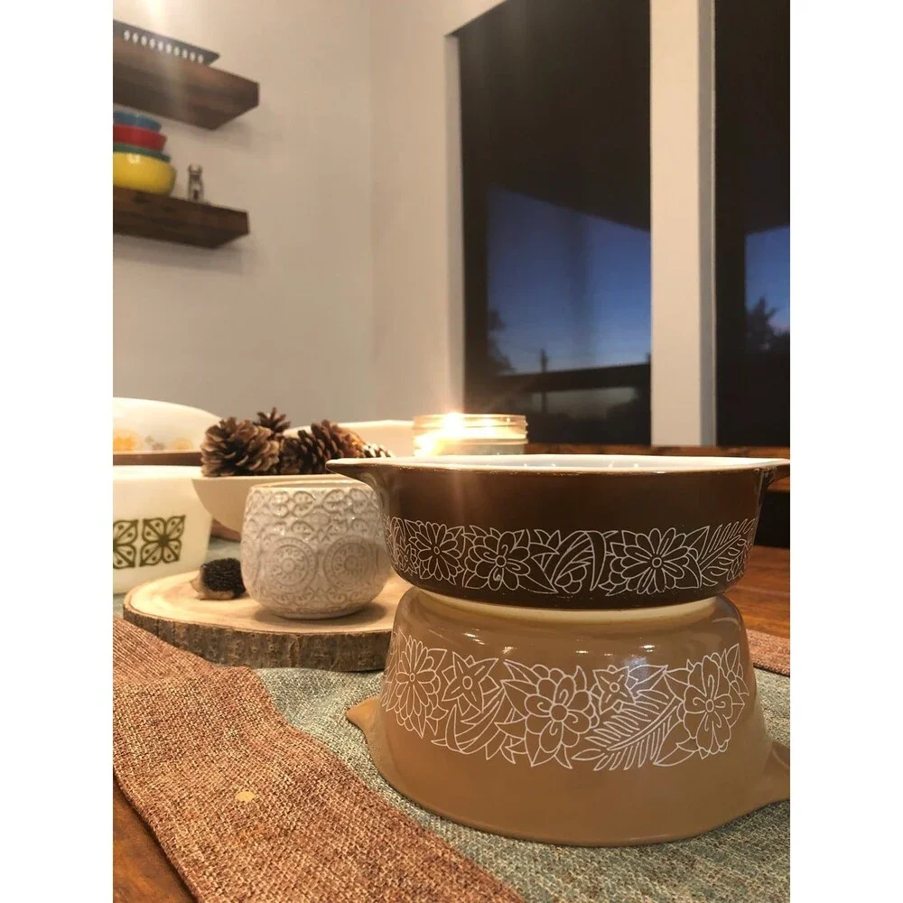 Pyrex Woodland Set